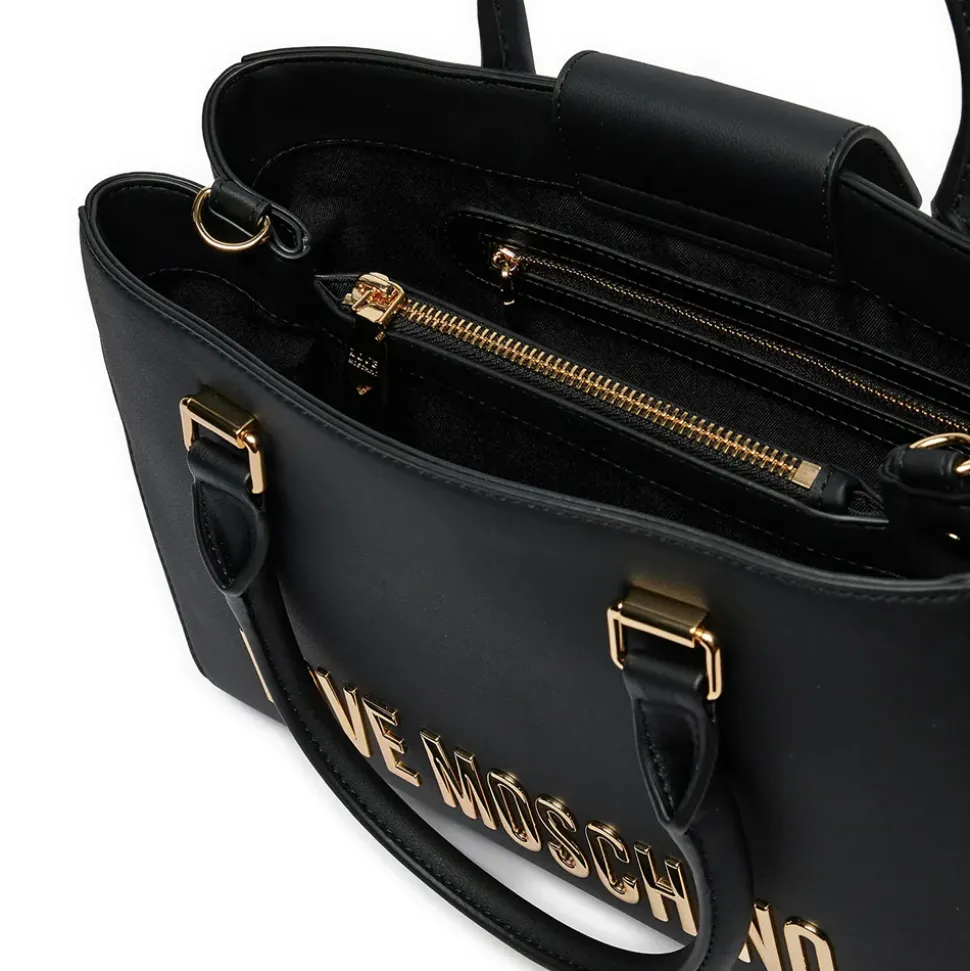 Borsa Donna a Mano LOVE MOSCHINO linea Bold Bag colore Nero