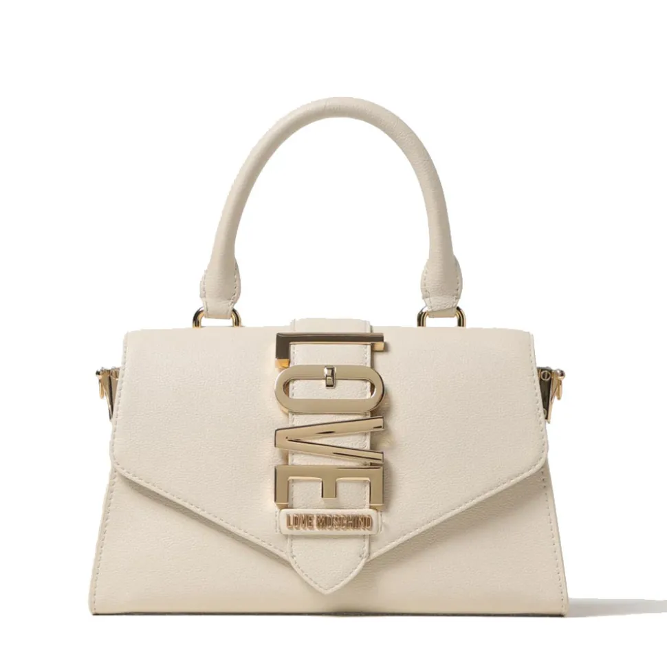 Borsa Donna a Mano LOVE MOSCHINO linea Lovebug Avorio