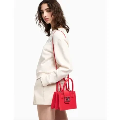 Borsa Donna a Mano Mini ARMANI EXCHANGE colore Grenadine