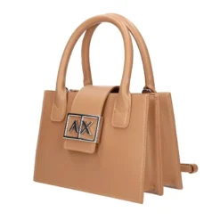 Borsa Donna a Mano Mini ARMANI EXCHANGE colore Camel Rose