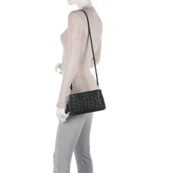 Borsa Donna a Mano Mini COCCINELLE in Pelle Matelassè Linea Ophelie Colore Nero