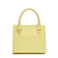 Borsa Donna a Mano Mini LIU JO con Logo in Rilievo color Lime