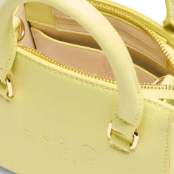 Borsa Donna a Mano Mini LIU JO con Logo in Rilievo color Lime