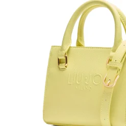 Borsa Donna a Mano Mini LIU JO con Logo in Rilievo color Lime