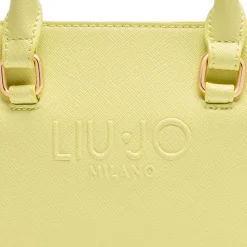 Borsa Donna a Mano Mini LIU JO con Logo in Rilievo color Lime