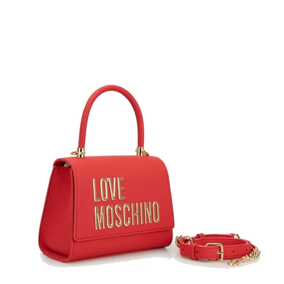 Borsa Donna a Mano Small LOVE MOSCHINO linea Bold Bag Rosso
