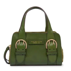 Borsa Donna a Mano THE BRIDGE linea Elena in Pelle Verde Cipresso