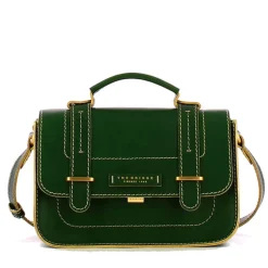 Borsa Donna a Mano THE BRIDGE linea Ester in Pelle Verde Smeraldo