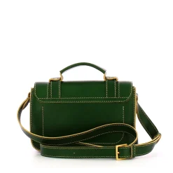 Borsa Donna a Mano THE BRIDGE linea Ester in Pelle Verde Smeraldo
