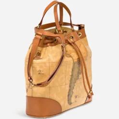 Borsa Donna a Secchiello 1A Classe Alviero Martini linea Geo Classic D036 Made in Italy