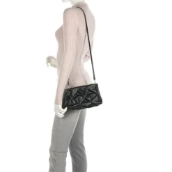 Borsa Donna a Spalla COCCINELLE in Pelle Liscia Linea Ophelie Colore Nero