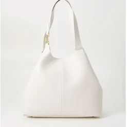 Borsa Donna a Spalla COCCINELLE Linea C-Easy Colore Blanco