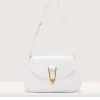 Borsa Donna a Spalla COCCINELLE in Pelle linea Himma colore Brillant White