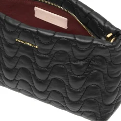 Borsa Donna a Spalla COCCINELLE in Pelle Matelassè Linea Ophelie Colore Nero