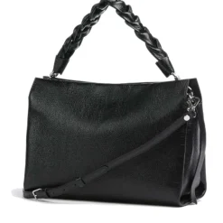 Borsa Donna a Spalla COCCINELLE in Pelle linea Boheme Shiny Goat colore Nero