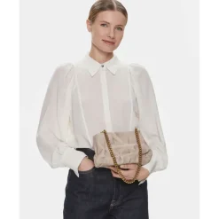 Borsa Donna a Spalla COCCINELLE in Pelle Liscia Linea Ophelie Colore Powder Pink