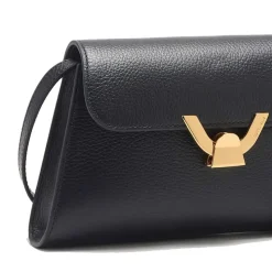 Borsa Donna a Spalla COCCINELLE in Pelle Nera linea Dew Small