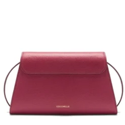 Borsa Donna a Spalla COCCINELLE in Pelle Sangria linea Dew Small