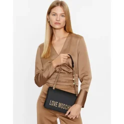 Borsa Donna a Spalla e a Tracolla LOVE MOSCHINO linea Bold Bag colore Nero