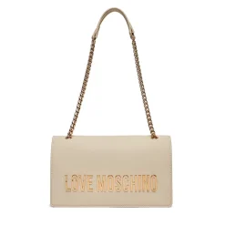 Borsa Donna a Spalla e a Tracolla LOVE MOSCHINO linea Bold Bag color Avorio