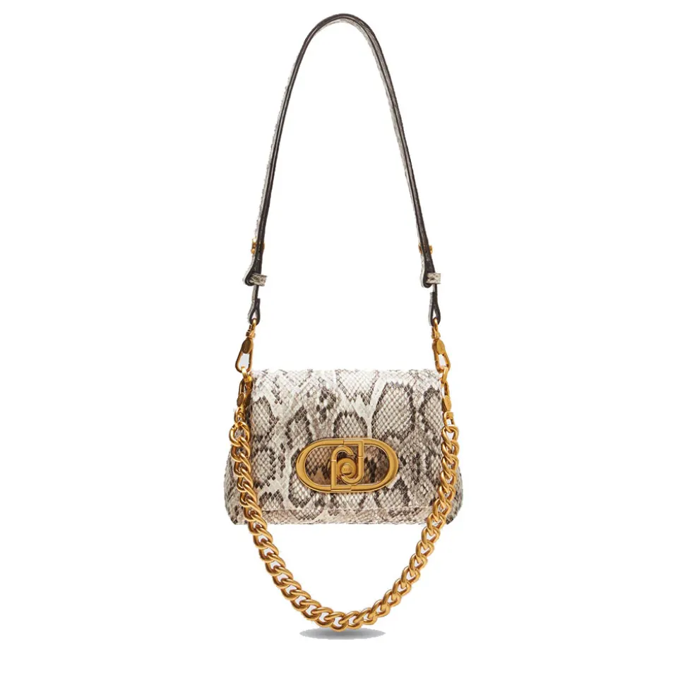 Borsa Donna a Spalla e Tracolla LIU JO Better linea La Puffy stampa Pitone