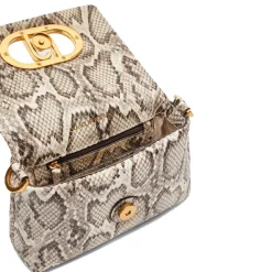 Borsa Donna a Spalla e Tracolla LIU JO Better linea La Puffy stampa Pitone