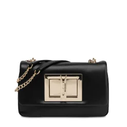 Borsa Donna a Spalla e Tracolla LOVE MOSCHINO linea Clothespin Nera