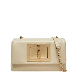 Borsa Donna a Spalla e Tracolla LOVE MOSCHINO linea Clothespin Avorio