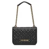 Borsa Donna a Spalla e Tracolla LOVE MOSCHINO linea Quilted colore Nero
