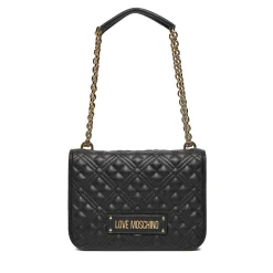 Borsa Donna a Spalla e Tracolla LOVE MOSCHINO linea Quilted colore Nero