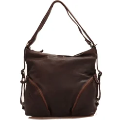 Borsa Donna a Spalla GIANNI CONTI in Pelle Marrone