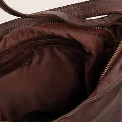 Borsa Donna a Spalla GIANNI CONTI in Pelle Marrone