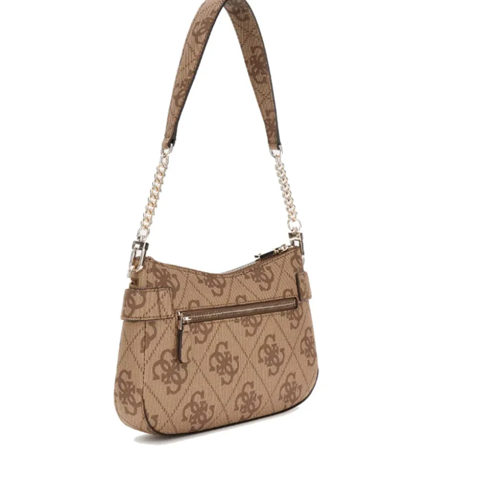 Borsa Donna a Spalla GUESS Linea Lorelei colore Latte Logo