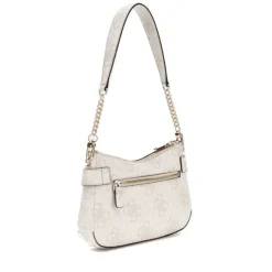 Borsa Donna a Spalla GUESS Linea Lorelei colore Bone Logo