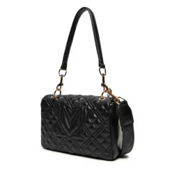 Borsa Donna a Spalla LOVE MOSCHINO linea Logo Lettering Nero