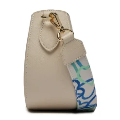 Borsa Donna a Spalla LOVE MOSCHINO linea Smart Daily Jelly Logo Avorio