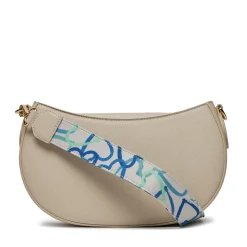 Borsa Donna a Spalla LOVE MOSCHINO linea Smart Daily Jelly Logo Avorio