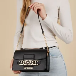 Borsa Donna a Spalla LOVE MOSCHINO colore Nero