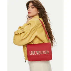 Borsa Donna a Spalla LOVE MOSCHINO linea Bold Bag Rosso