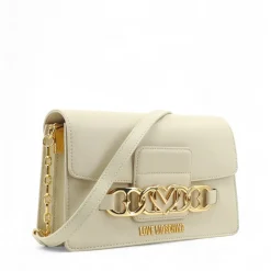 Borsa Donna a Spalla LOVE MOSCHINO colore Avorio