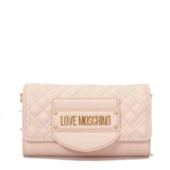 Borsa Donna a Spalla LOVE MOSCHINO linea Quilted Tab Rosa Cipria