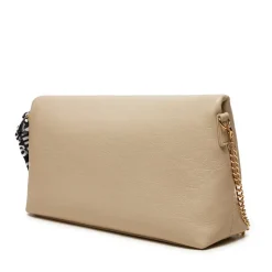 Borsa Donna a Spalla LOVE MOSCHINO Avorio con Foulard Logato
