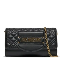Borsa Donna a Spalla LOVE MOSCHINO linea Quilted Tab Nero