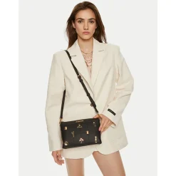 Borsa Donna a Spalla LOVE MOSCHINO linea Tailoring Nera