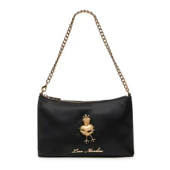 Borsa Donna a Spalla LOVE MOSCHINO linea Funny Love in Satin Nero