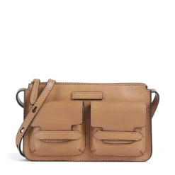 Borsa Donna a Spalla THE BRIDGE linea Lucrezia in Pelle color Marzapane