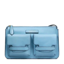 Borsa Donna a Spalla THE BRIDGE linea Lucrezia in Pelle Baby Blu