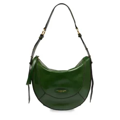 Borsa Donna a Spalla THE BRIDGE linea Fedora in Pelle Verde Inglese