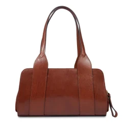 Borsa Donna a Spalla THE BRIDGE linea Elena in Pelle Marrone