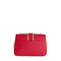 Borsa Donna a Tracolla 1A Classe Alviero Martini linea Lagoon Bag Rosso Ibisco LC04